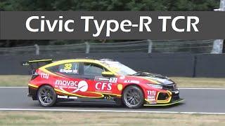 Honda Civic Type R TCR FK8 - 340BHP Engine Sound on Track Action