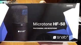 Snab HF-50 USB (Novox NC-1) unboxing | shortdaily | microphone kit