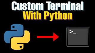 I Build My Own Terminal Using Python | Python Programming