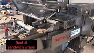 Redpack showcases their flow wrapping machine versatility