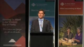 Tauranga National Māori Housing Conference 2016- Int Speaker, Canada Robert Byers