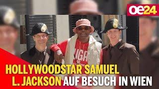 Hollywoodstar Samuel L. Jackson auf Besuch in Wien