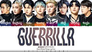 ATEEZ (에이티즈) – ‘Guerrilla’ Lyrics [Color Coded_Han_Rom_Eng]