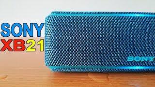 SONY XB-21 - Обзор Портативной Колонки. Review Sony Bluetooth Speaker