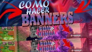 COMO HACER UN BANNER CON PHOTOSHOP CS6 PARA YOUTUBE (Fácil y Rápido) Tutorial Photoshop