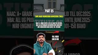 TNEA 2025 Govt Ranked Colleges for 150–170 Cutoff | Best Choice Filling Guide Tamil Nadu