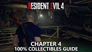 Resident Evil 4 - All Collectibles - Chapter 4 (Treasures, Castellans, Weapons, Upgrades, Recipes)