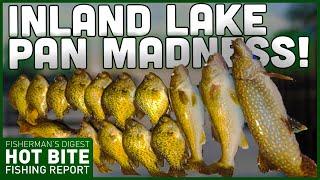 Inland Lake Pan Fishing Report!!!