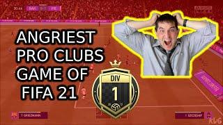 THE ANGRIEST FIFA 21 PRO CLUBS VIDEO you’ll ever see..