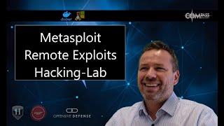 Exploiting a remote server using metasploit