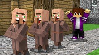 ПОЧЕМУ ЖИТЕЛИ СОШЛИ С УМА В МАЙНКРАФТ 100% троллинг ловушка minecraft