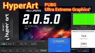 HyperArt 2.0.5.0 for Foco F3 | Mi 11x I Redmi K40 , PUBG Ultra Extreme Graphics Gaming Rom