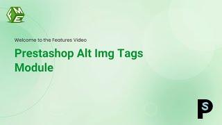 Prestashop SEO Alt Img Tag Generator Module