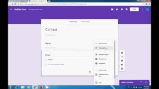 Contact form using Form Postman