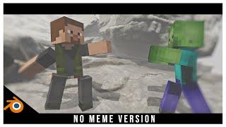 Slammed: No meme sfx || Minecraft Blender animation