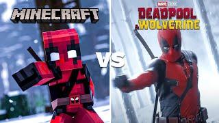 Deadpool & Wolverine Opening scene | Movie VS Minecraft Animation