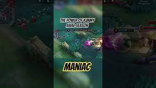 Kimmy Ez Maniac  #mobilelegends #mlbb #maniac #kimmymlbb #shorts #moments #clips #viral #fyp