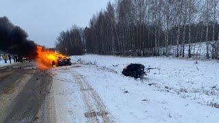 12.12.2024г - «Одну смяло, вторая загорелась». 19-летний водитель погиб в ужасающем ДТП в Мордовии.