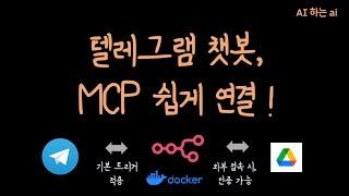 텔레그램 AI 에이전트 완성! 노코드로 일정관리 봇 쉽게 만들기 #mcp