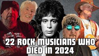 22 famous Rock musicians who died in 2024