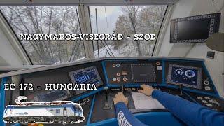 Snowy chaos with Vectron | EC 172 - Hungária | Nagymaros-Visegrád - Room | 193 973