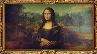 Leonardo Da Vinci Frame TV Art Vintage Painting Screensaver Framed 4K Wallpaper Mona Lisa Slideshow