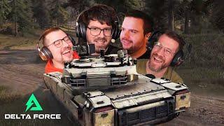 4 Streamer im Panzer | Delta Force Regional Faceoff