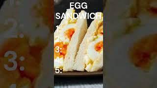 RANK THESE 5 SANDWICHES BUT YOU CANT CHANGE