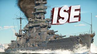 Японский линкор "IJN Ise" в War Thunder