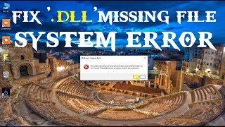 How to Fix Any MISSING .dll Files Error - (D3DX9_43.DLL,d3dx9_35.dll..)