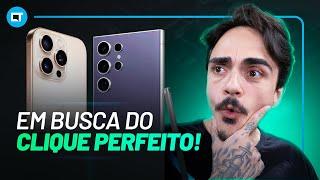 Qual a melhor configuração de câmera do iPhone Pro Max (iOS) e do Samsung Galaxy Ultra (Android)?