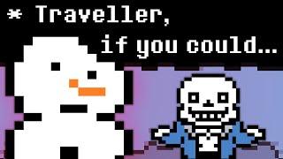 Does Sans Mention the Snowman in Genocide Route? [ Undertale ]