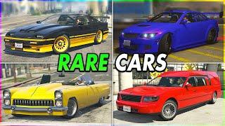 *SOLO* How To Get ALL Rare Cars In GTA 5 Online! (All Rare Car Locations Guide)