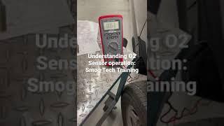 Understanding O2 Sensor Operation - Smog Tech Training - #shorts: