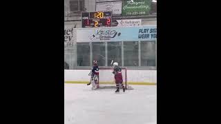 ‘09 Goalie Taylen Graf #35 Madison Patriots vs. Menominee Mustangs