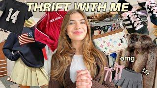 HOW I THRIFTED MY DREAM CLOSET  *THRIFT VLOG*