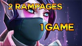 2 Rampages in 1 Game with Templar Assassin (QuikSnoopy)