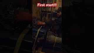 AMC 360 first start on floor #fullsizejeep #amc360 #firststart