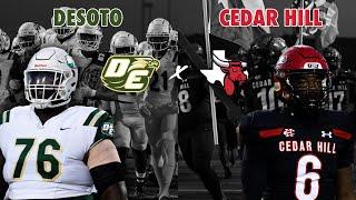 #7 Desoto vs Cedar Hill BATTLE OF THE BELTLINE DFW DISTRICT RIVALRY 2024 Texas High School Football