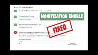 Fix! 10K views Channel review for Monetization Continue after 1 week