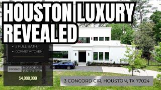 Luxury Homes Houston Texas | Modern Contemporary Luxury in Bunker Hill Village | Memorial Villages