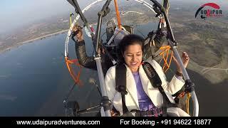 Paramotoring in Udaipur Rajasthan | Udaipur Adventures | Adventure Activities in Udaipur