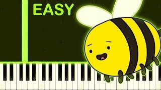 Adventure Time - Ending Song | Come Along with Me - EASY Piano Tutorial