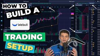 HOW TO BUILD A WEBULL SET UP #STOCKS #WEBULL #LCID #RIVN