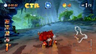 Mystery Caves - All CTR Challenge Token Letter Locations - Crash Team Racing Nitro-Fueled