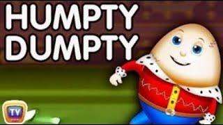 Humpty Dumpty Nursery Rhyme - 3D Animation English Rhymes for children