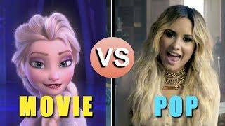 Disney songs - MOVIE vs POP versions