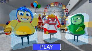 INSIDE OUT 2 ICE CIRCUS! PRISON RUN BARRY! #roblox #obby