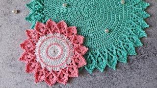 A gift for any occasion! Incredibly beautiful crochet doily (coaster). Crochet.