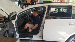 Using the factory seat belt inertial lock in a MK7  for motorsport use